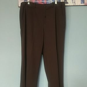 Lauren, Ralph Lauren wool pants, brown, sz 14